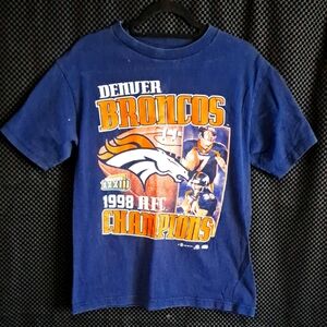 Denver Broncos Mens Medium Blue T-Shirt